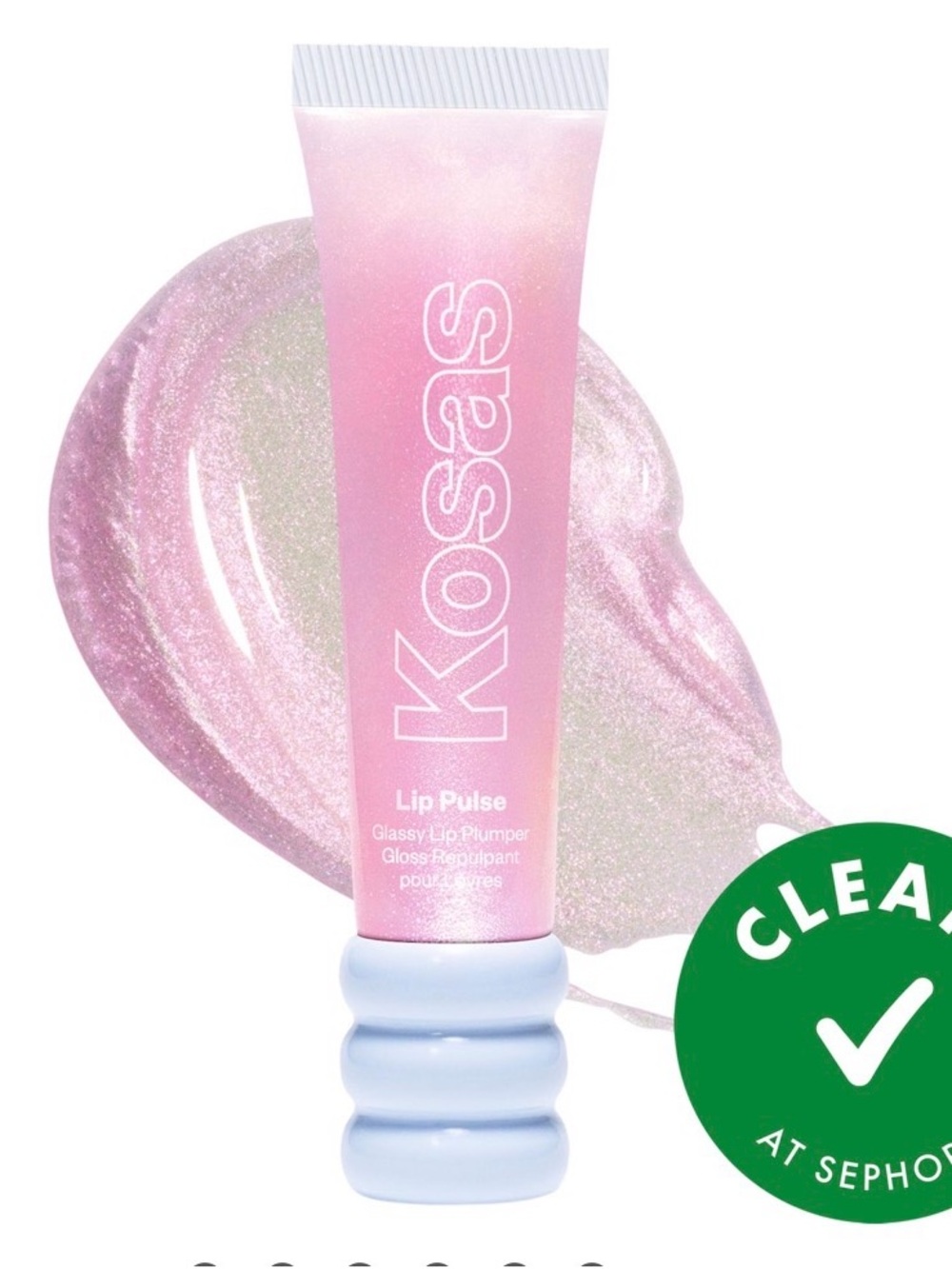Kosas Lip Pulse Glossy Lip Plumper - Aura Flare